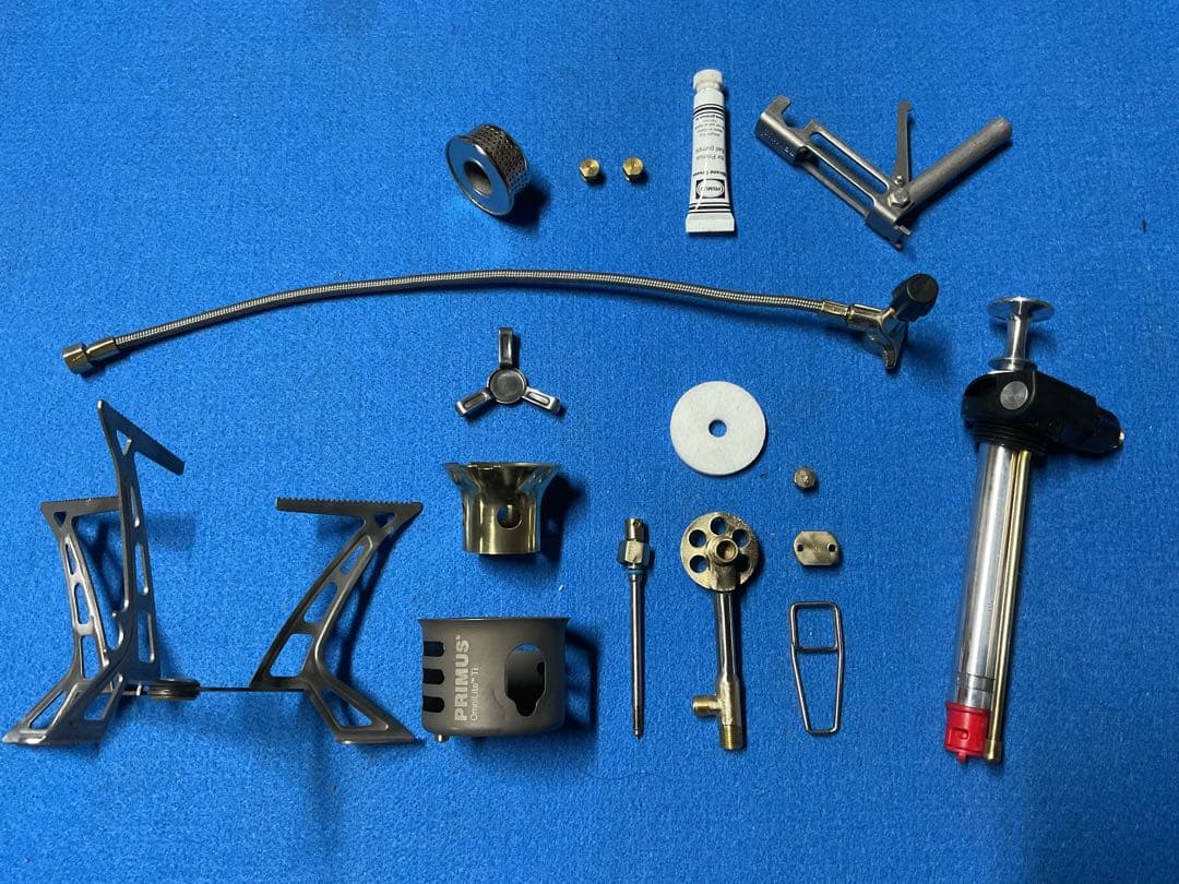 PRIMUS OMNI ライトTI 動作良好超美品・サイレンサーor付属品多数付