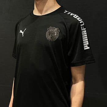 川崎フロンターレ　PUMA Lサイズ FUSSBAL HYBRID SSTシャツ