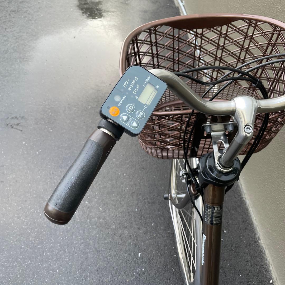 パナソニック電動アシスト自転車26インチブラウン