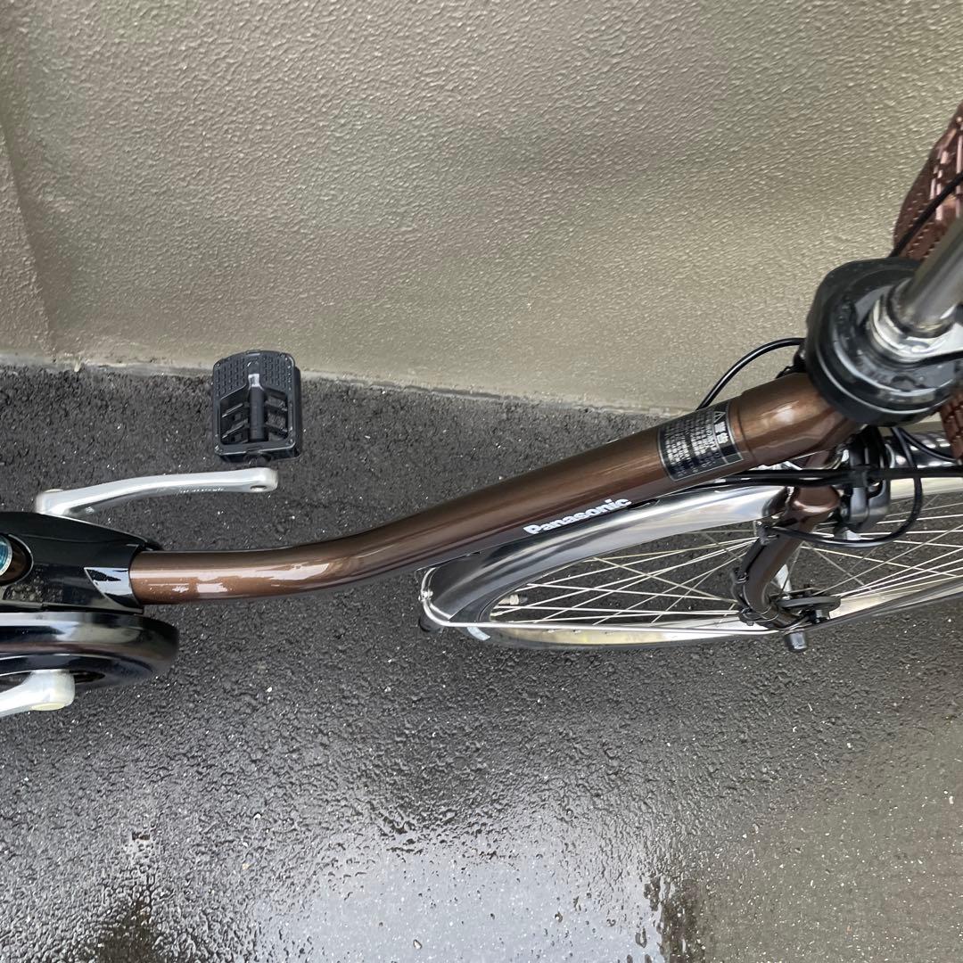 パナソニック電動アシスト自転車26インチブラウン