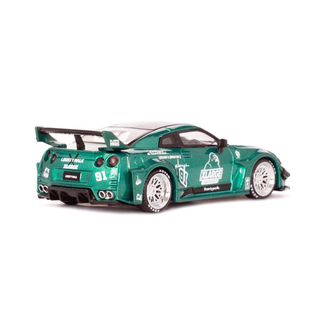 MINIGT LBWK × XLARGE GT NISSAN 35GT 白