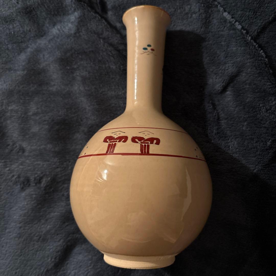 【新品・未使用】一輪生 陶器 花瓶 木箱付き（撮影時のみ開封）
