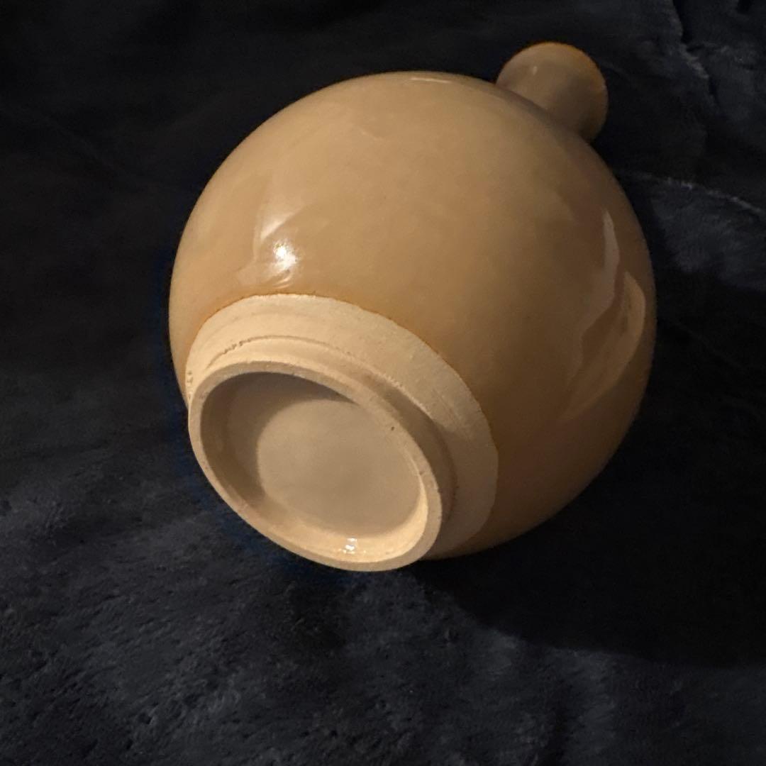 【新品・未使用】一輪生 陶器 花瓶 木箱付き（撮影時のみ開封）