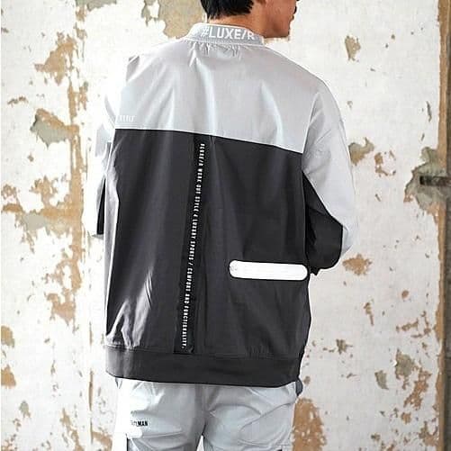 [サンプルSALE /D391 ] LUXE/R ナイロン布帛プルオーバー