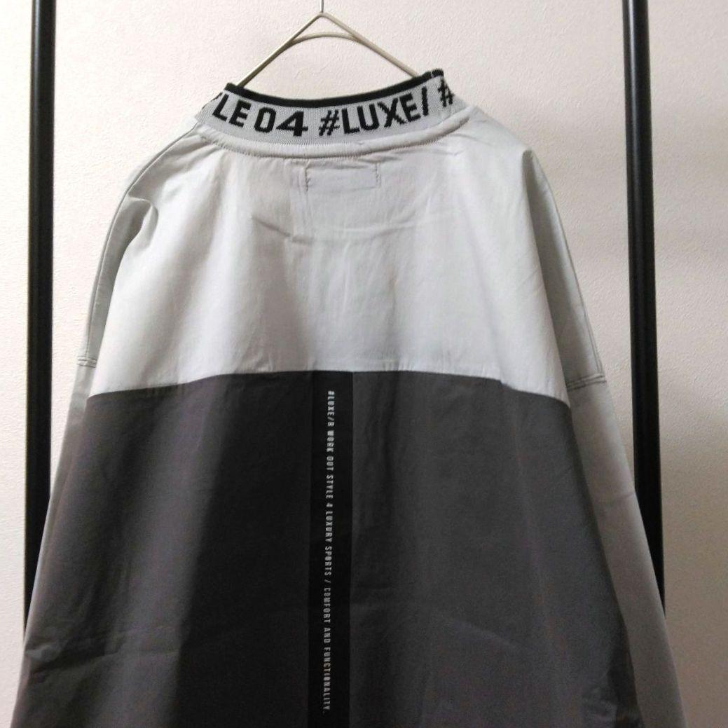 [サンプルSALE /D391 ] LUXE/R ナイロン布帛プルオーバー