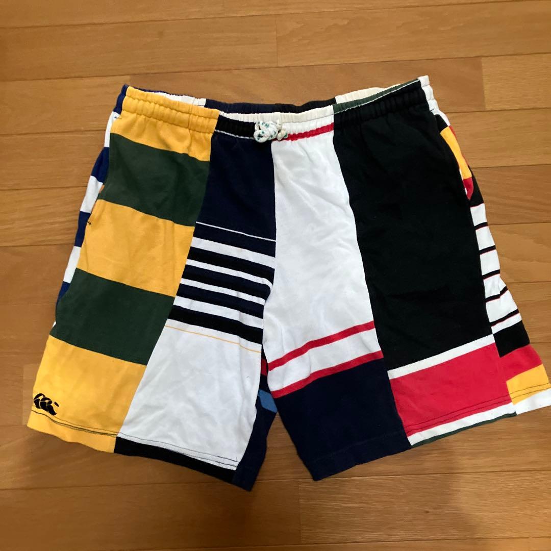 カンタベリー　ラガーシャツとカラーブロックショートパンツセット値下げ