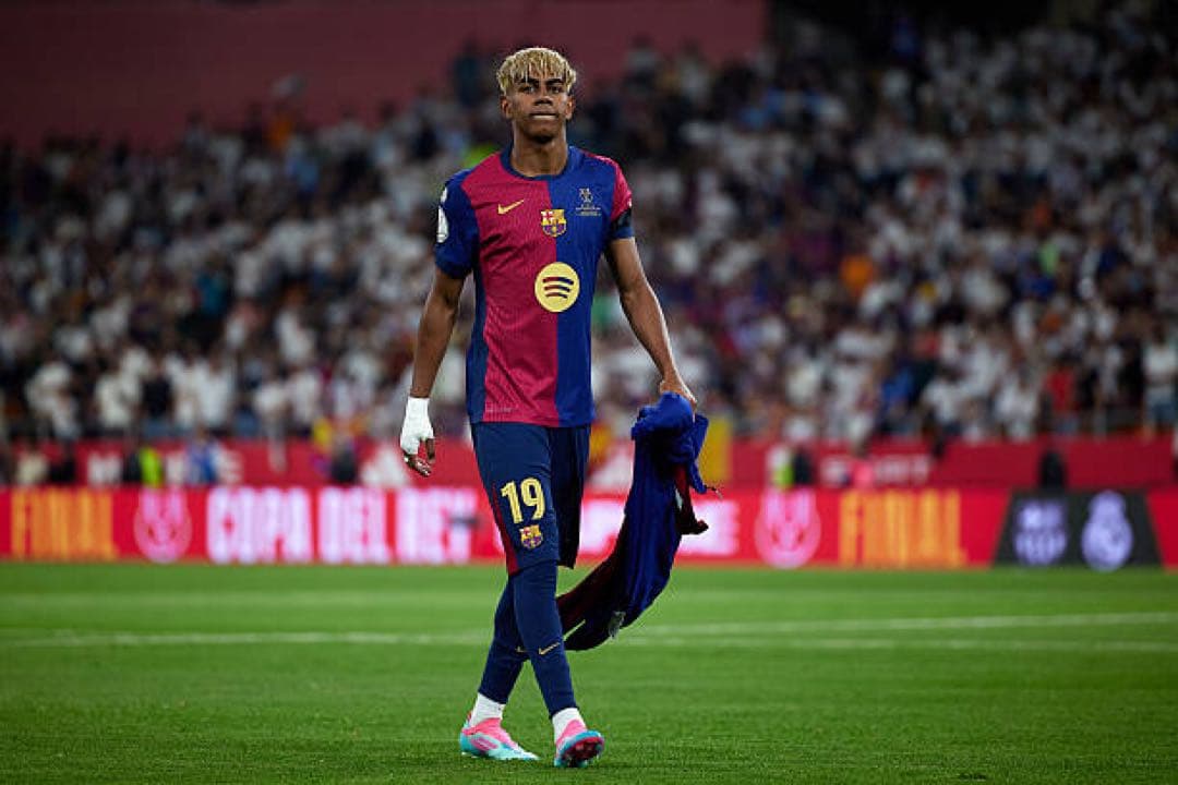 Barcelona 24/25 copadelreyヤマル　 オーセンティック
