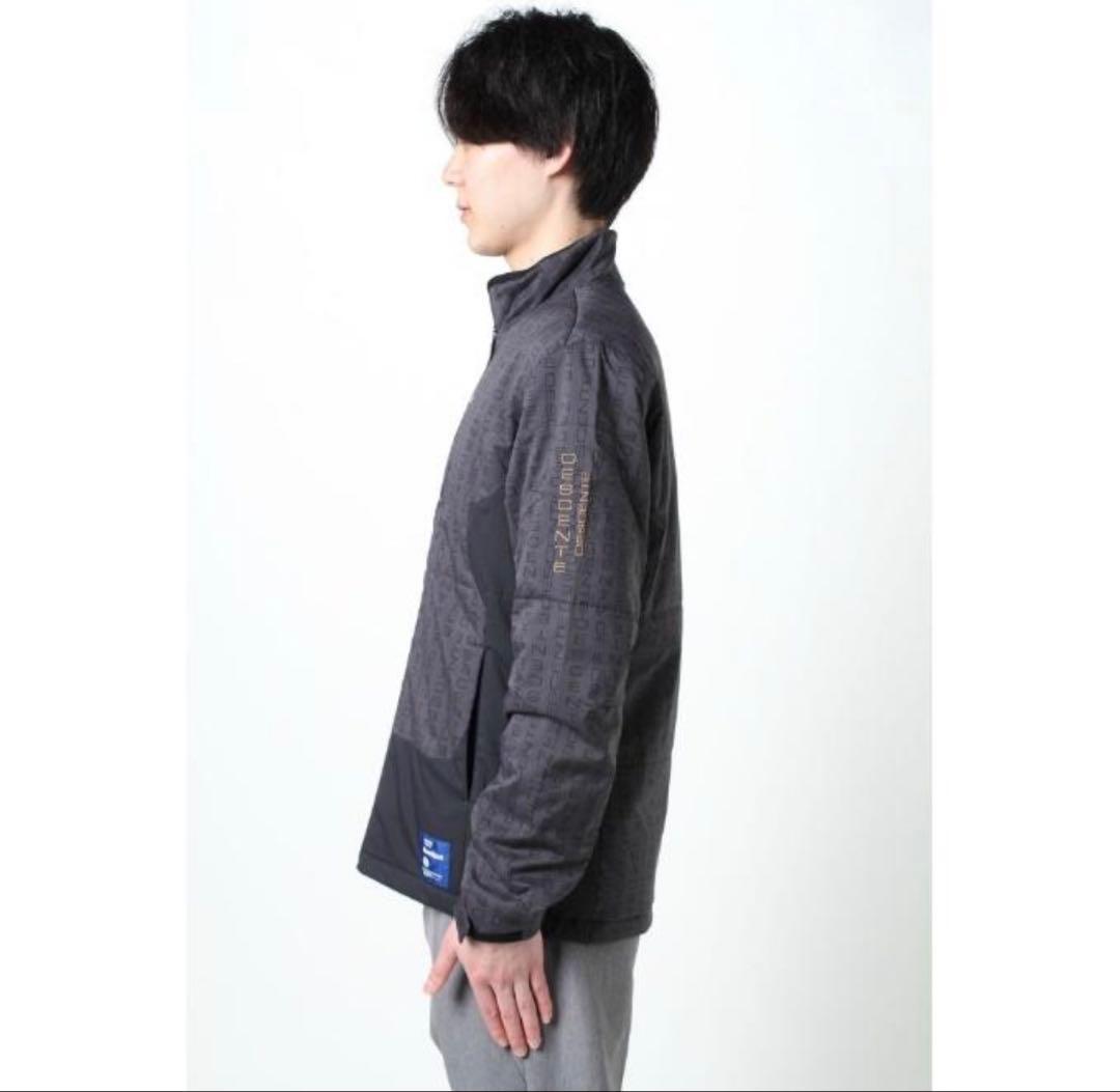【完売／美品】デサント　ストレッチ中綿ジャケット　ブラック