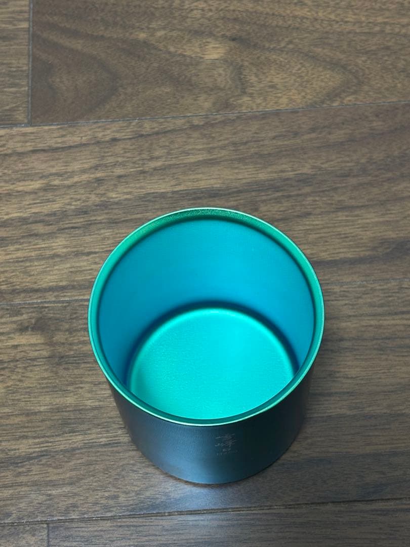未使用　スノーピーク　スタッキングマグ　チタンダブルマグ　雪峰　H450　白馬