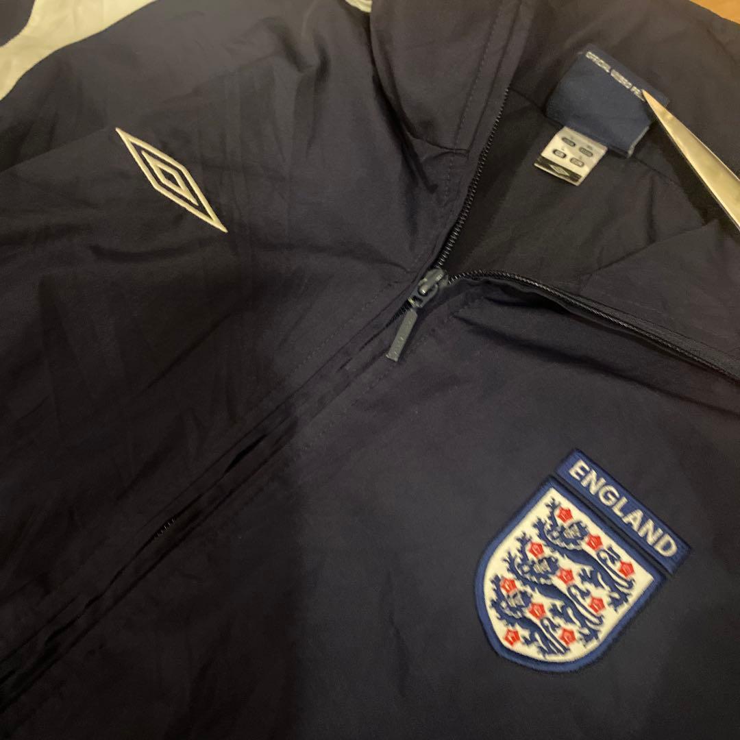 UMBRO アンブロ　イングランド代表　刺繍ロゴ　ナイロンジャケット XL