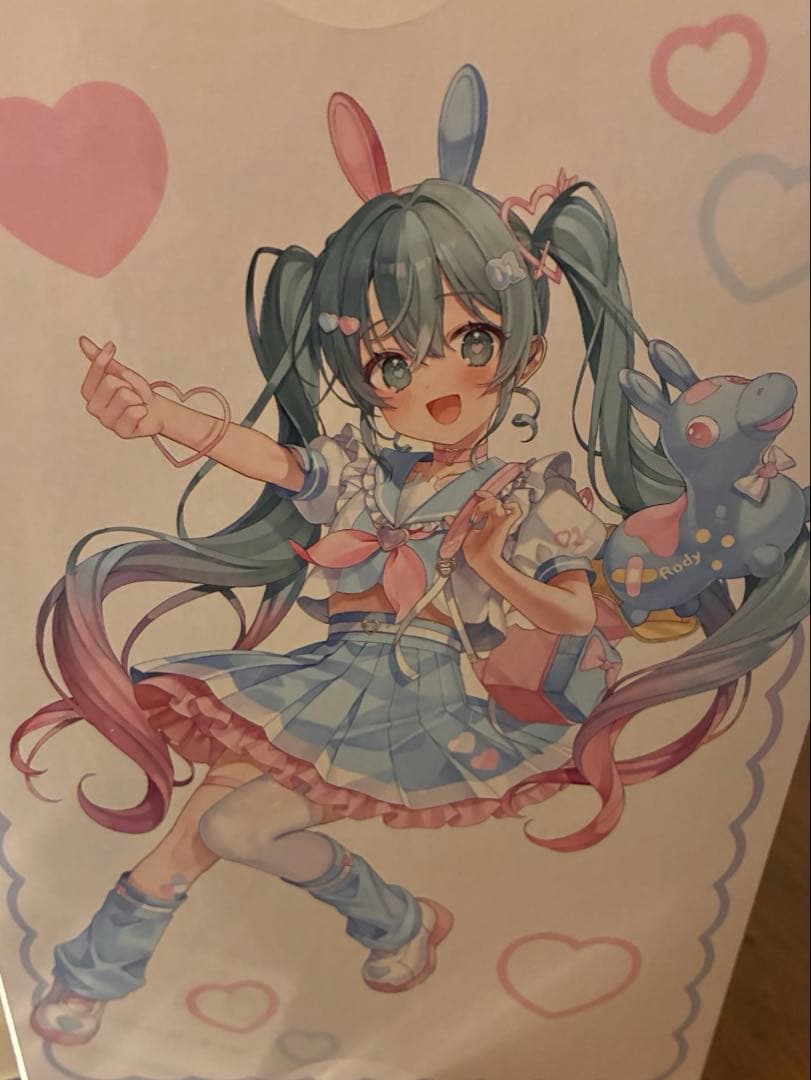 初音ミク RODYタイトーくじ LH賞フィギュア B賞アクスタ　新品未開封