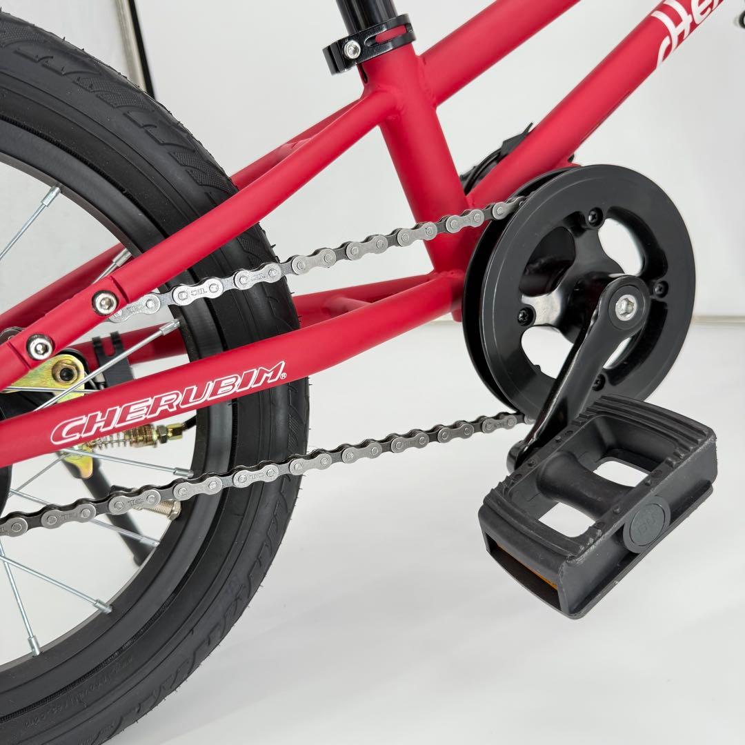 【美品】へんしんバイク C14 ストライダー　赤　レッド　自転車