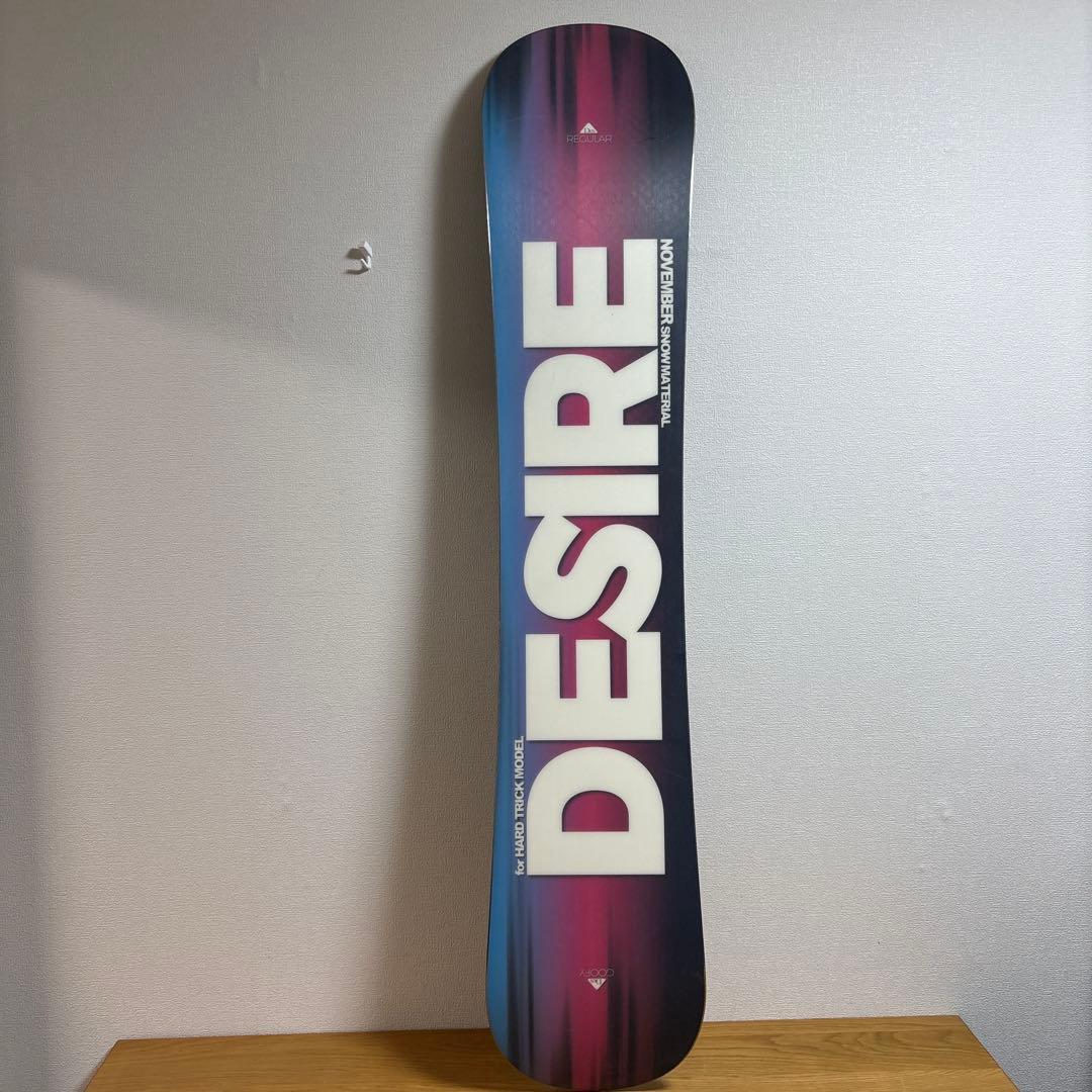 レディーススノーボード板　 NOVEMBER DESIRE グラトリ142cm