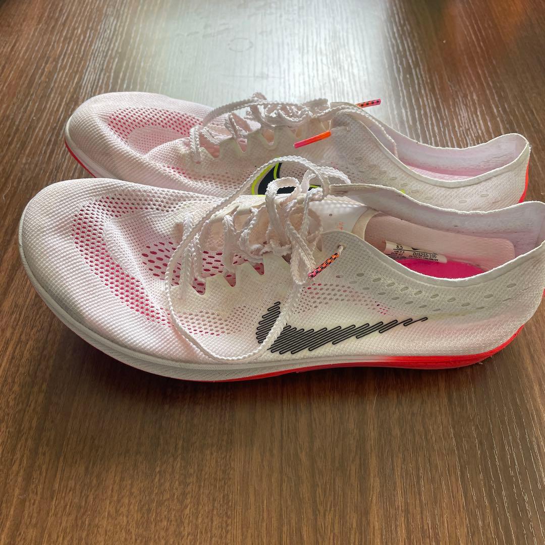 Nike スパイクシューズ ホワイト/ピンク/ブラック/イエロー　26.5cm
