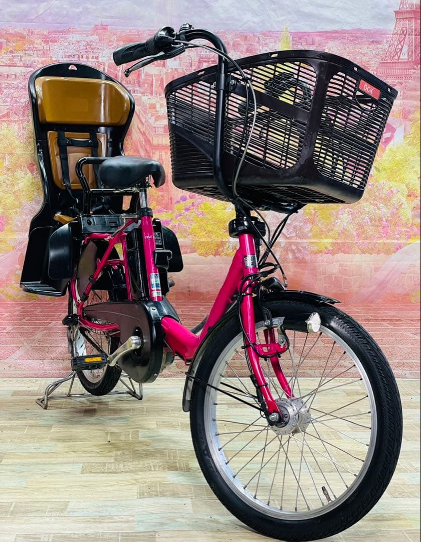 ZK3668 電動自転車 パナソニック 子供乗せ 20インチ 送料無料