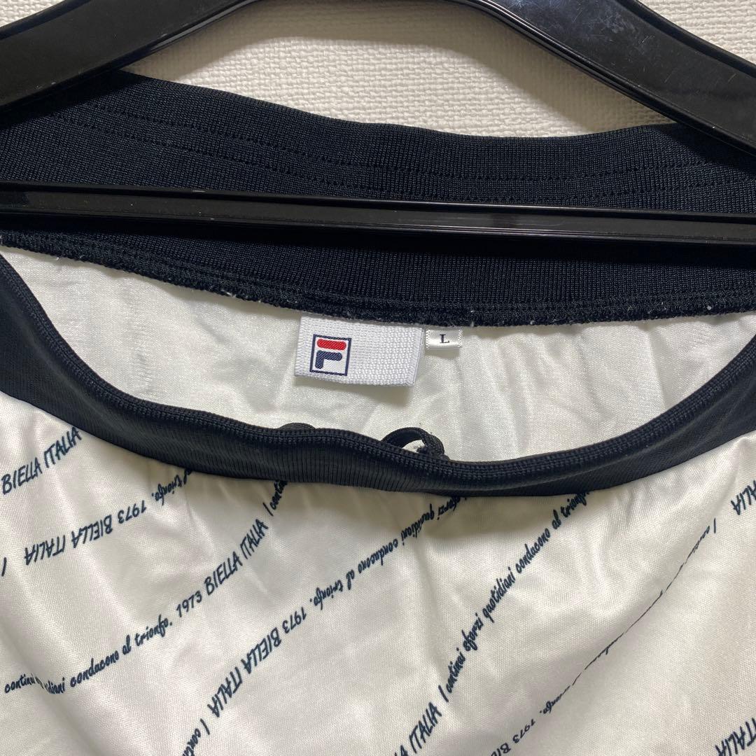 FILA セット　テニス　スコート　L ホワイト　レディース