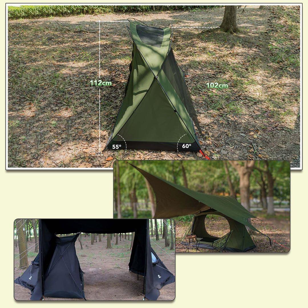 ★新品 GO Glamping SKY EYE TENT TC グリーン
