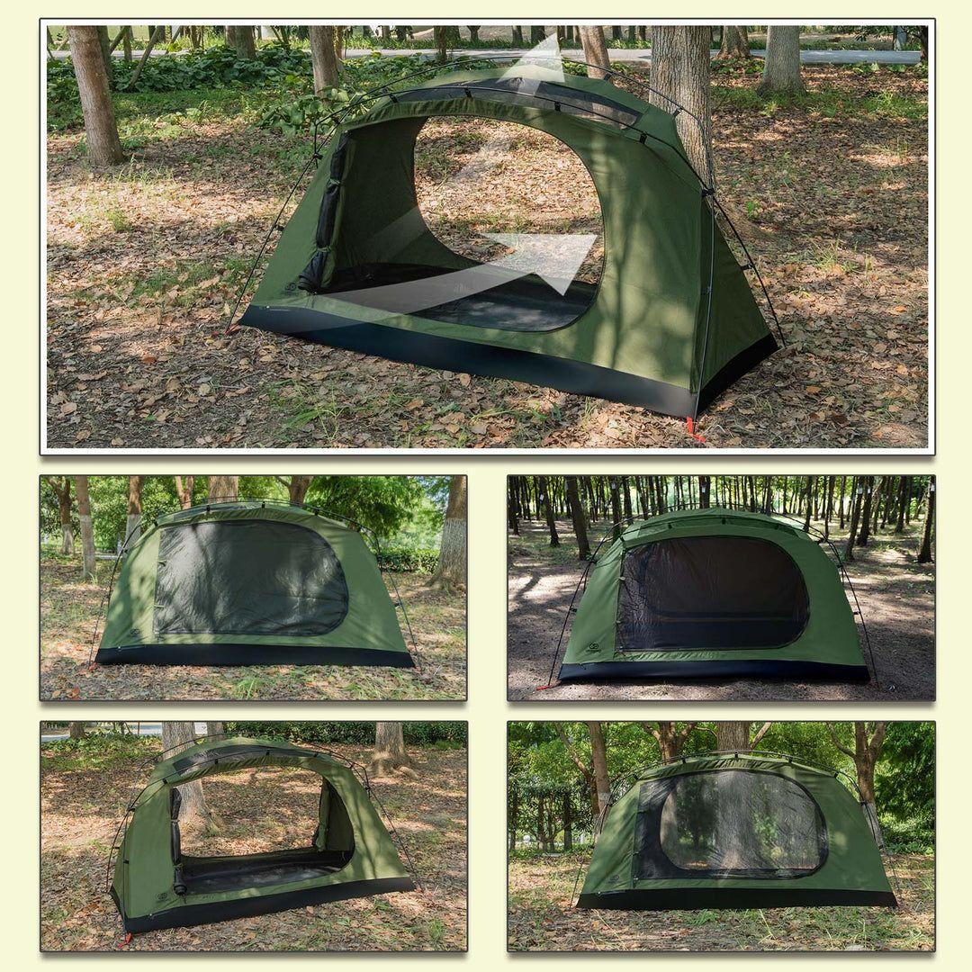 ★新品 GO Glamping SKY EYE TENT TC グリーン