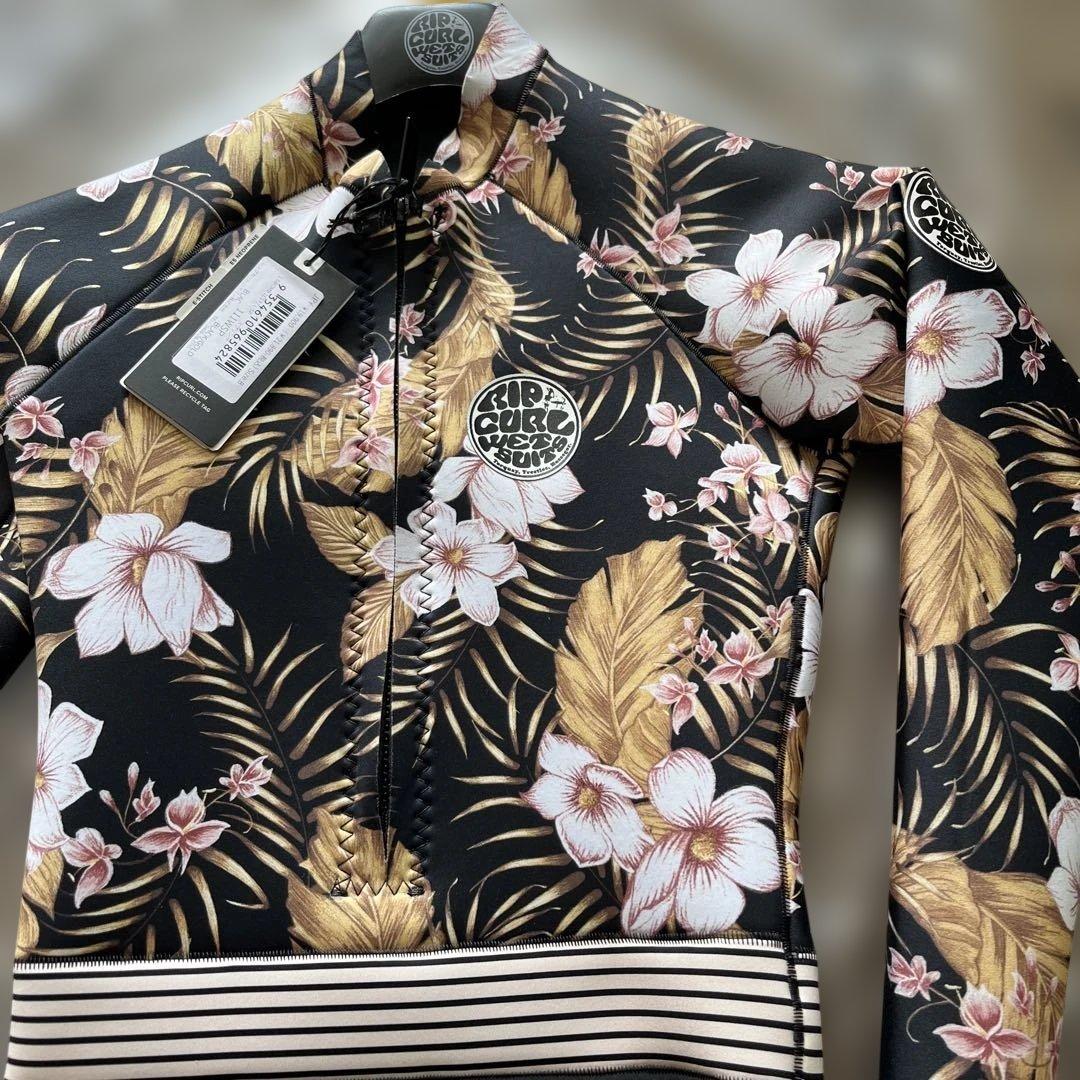 RipCurlリップカールロンスプ　花柄ウェットスーツ 定価¥21,890