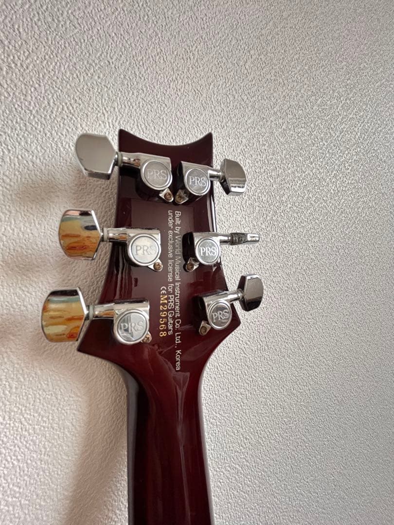 PRS SE Custom 24 美品 純正刺繍ソフトケース付 動作良好