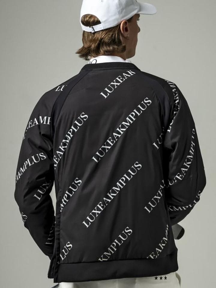 LUXEAKMPLUS 23AW バイカラー総柄中綿 スニードジャック ゴルフ