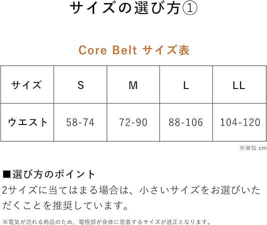 SIXPAD パワースーツコアベルト LL 【人気のブラック】