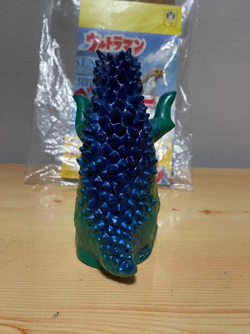 ビリケン商会　ベムラー　青色　ウルトラQ 怪獣　ソフビ