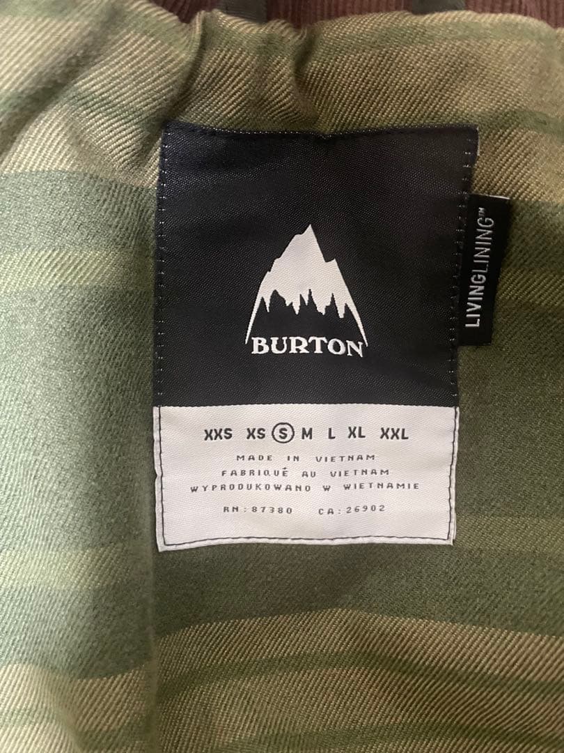 【美品】バートン／BURTON スノーボードウェアSサイズ (日本M相当)