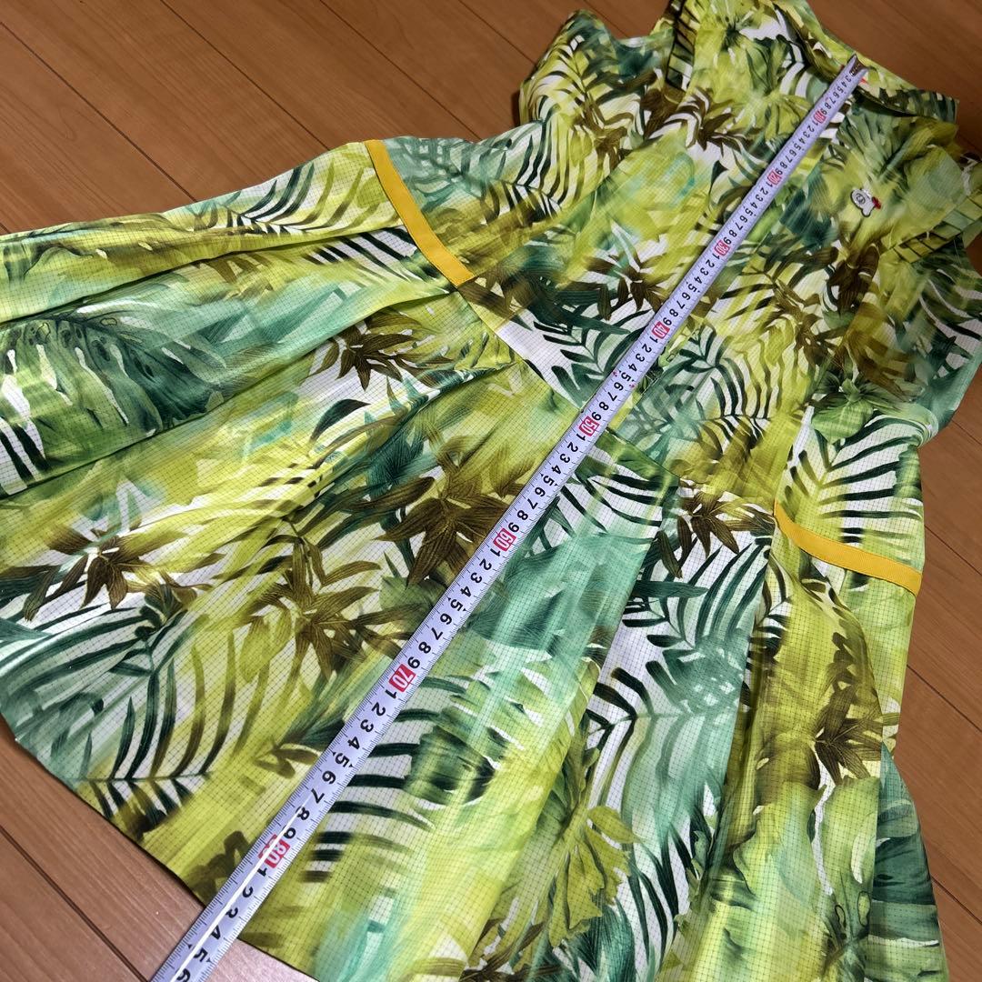 極美品　アルチビオ　ワンピース　リゾート　シャツワンピース　プリーツ