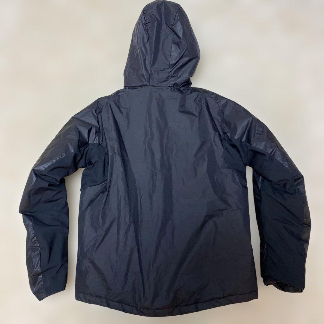 激レア極美品！ ATHLETA 中綿 ダウン 防寒 ジャケット Oサイズ 黒