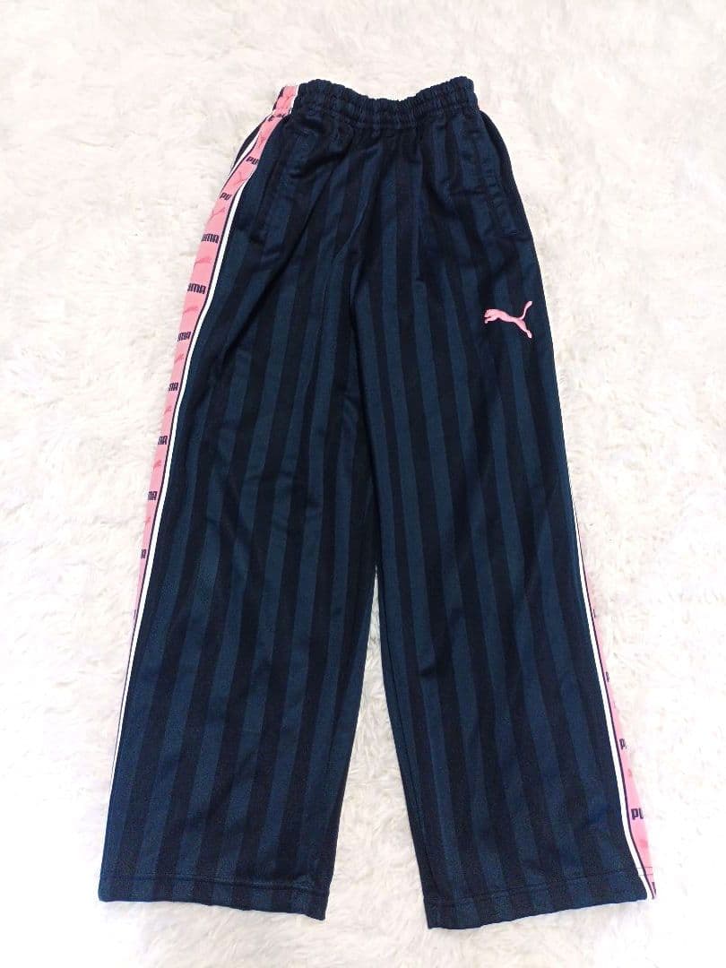 PUMA プージャジャージ セットアップ ネイビー ピンク SS