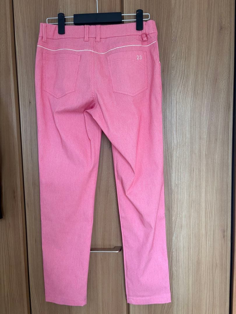 23区golfピンク パンツ サイズ67