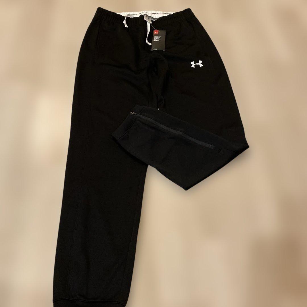 【新品未使用】Under Armour ジャージパンツ ブラック XLサイズ