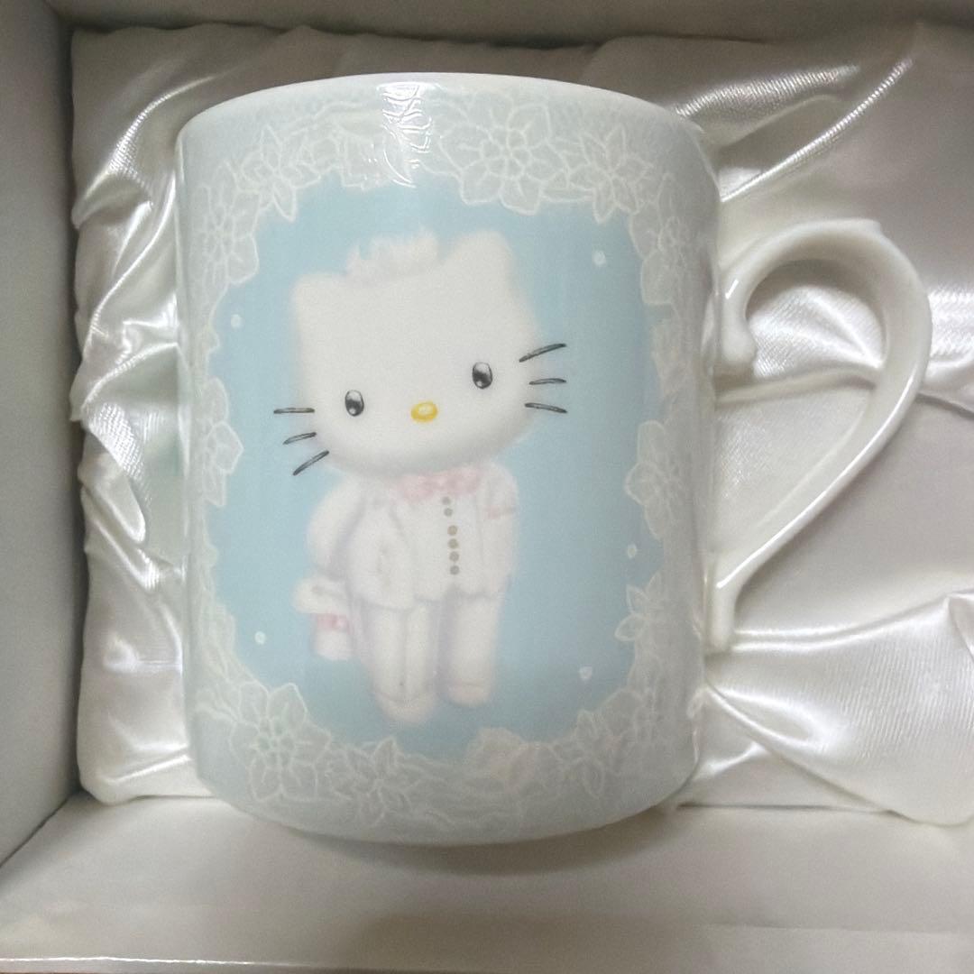 ハローキティ　ダニエル　ウエディング　マグカップ　マグセット　平成レトロ　レア