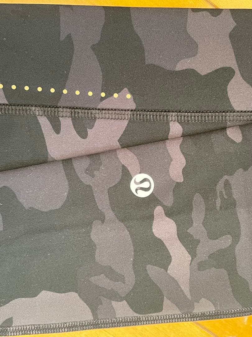 lululemon ルルレモン　25 迷彩柄　ブラック4