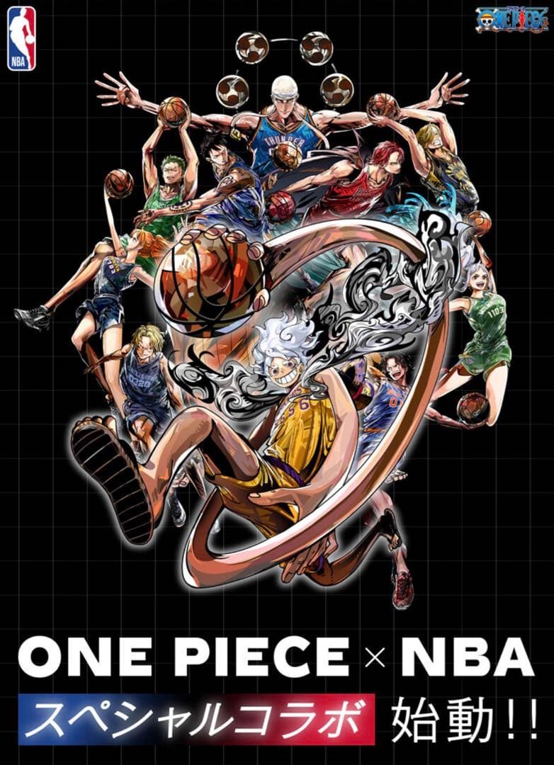 ワンピース NBA ルフィ フィギュア グリズリーズ ワンピースベースショップ