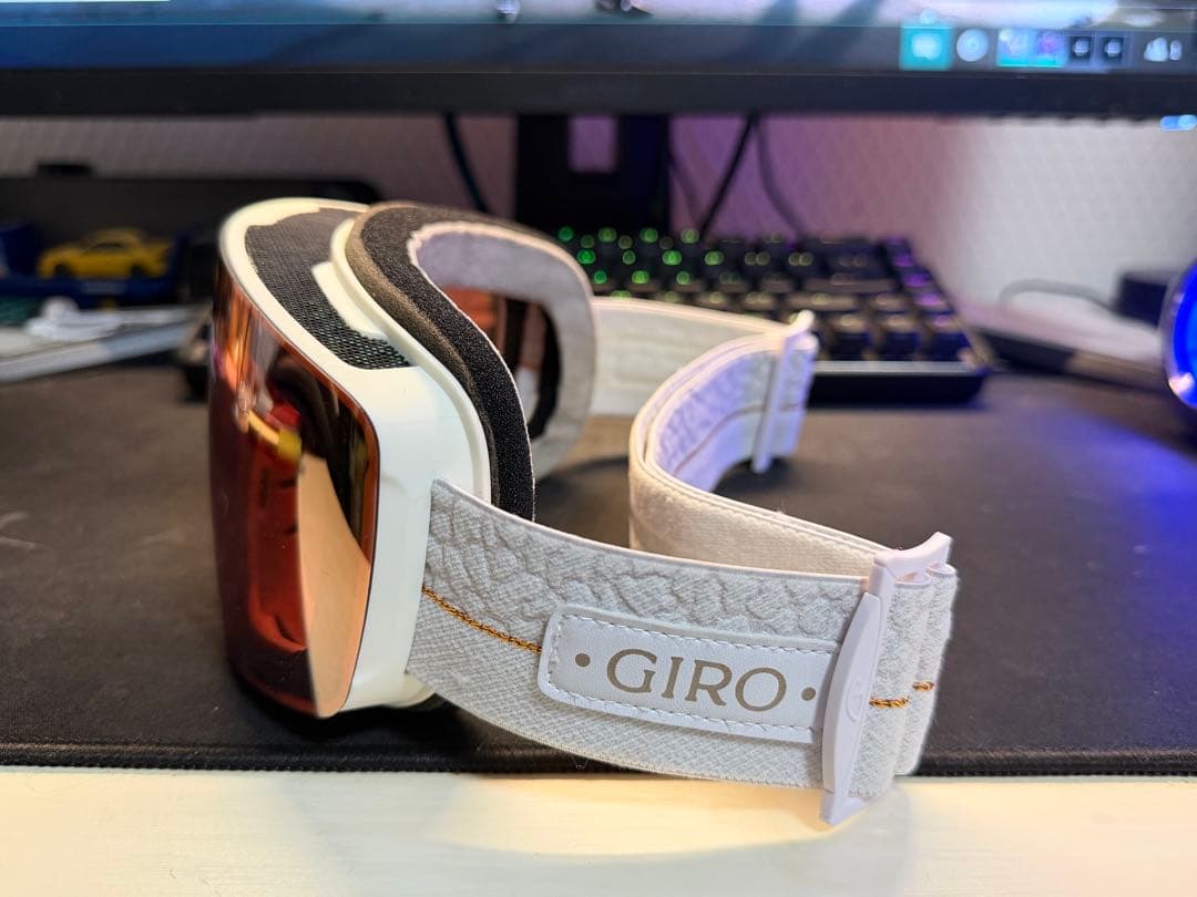GIRO フレームレスオレンジミラーゴーグル