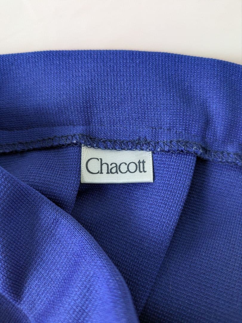 き*ん様 Chacott プリーツスカート 青 ストライプ　チアスカート　W66