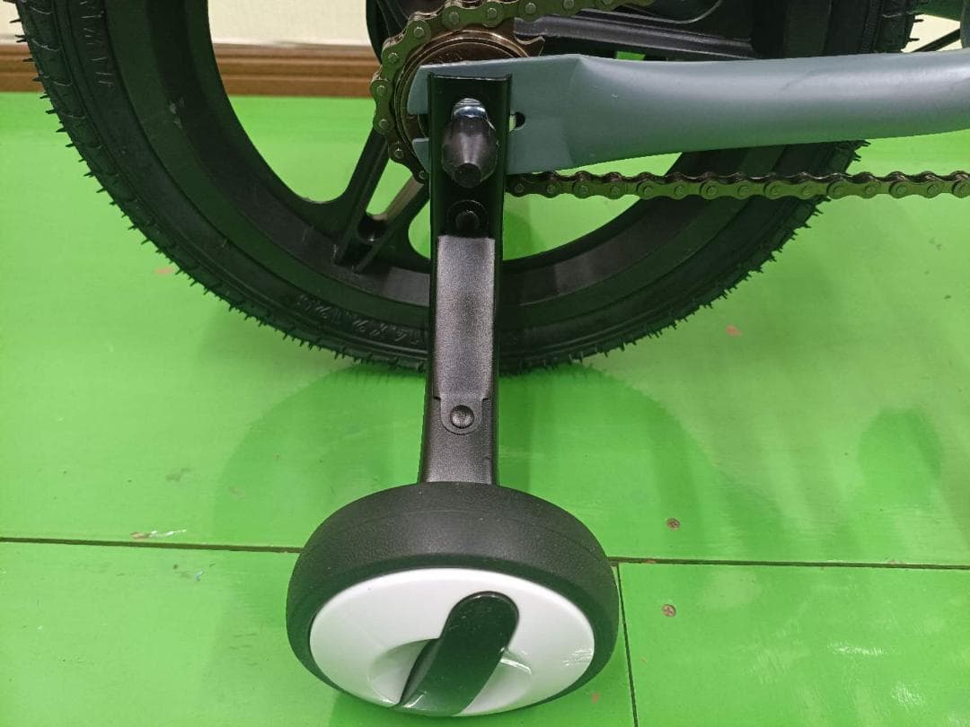 新品未使用 3in1 子供自転車 キックバイク 14インチ GRAY色