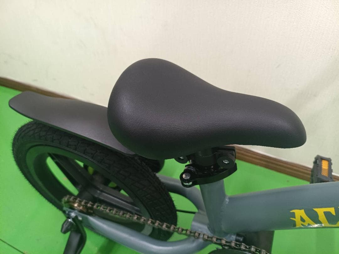 新品未使用 3in1 子供自転車 キックバイク 14インチ GRAY色