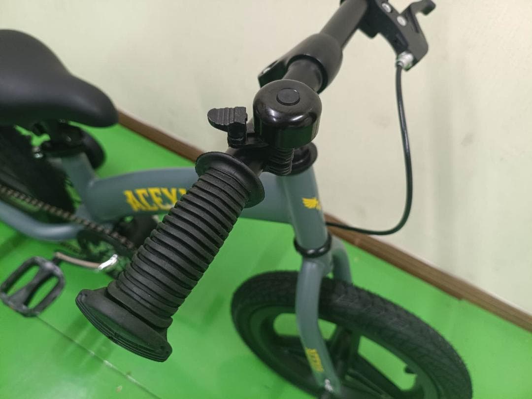 新品未使用 3in1 子供自転車 キックバイク 14インチ GRAY色
