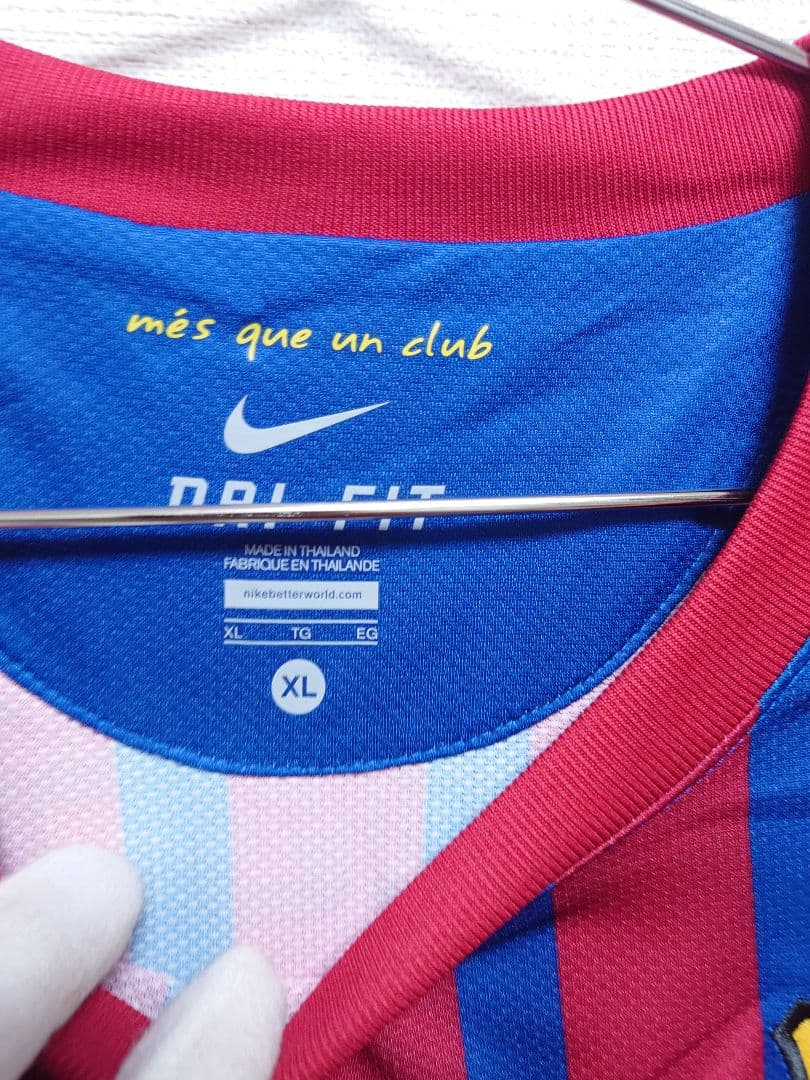 NIKE 2011〜2012 FCバルセロナ　リオネル・メッシ　長袖