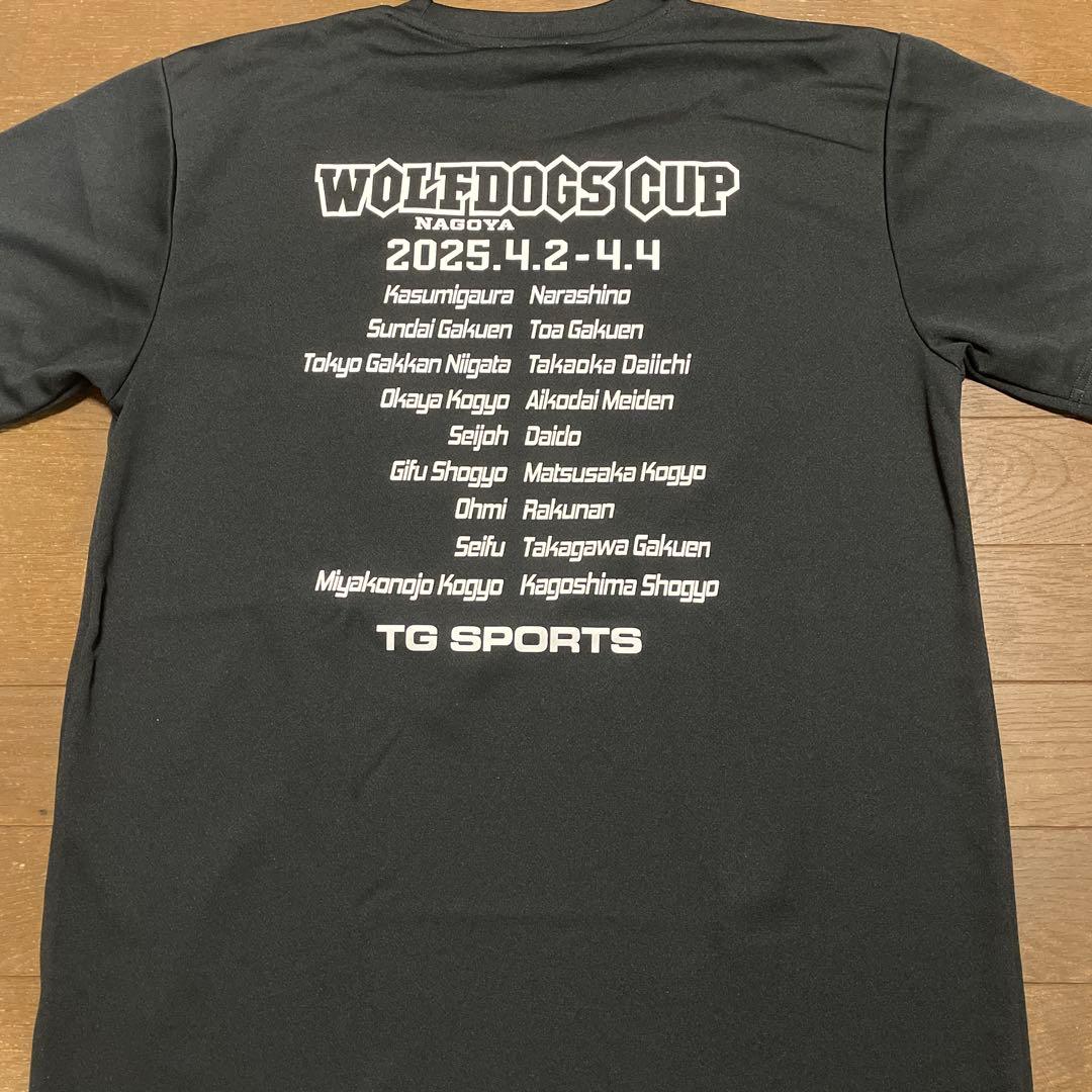 WOLFDOGS CUP公式シャツ ブラック