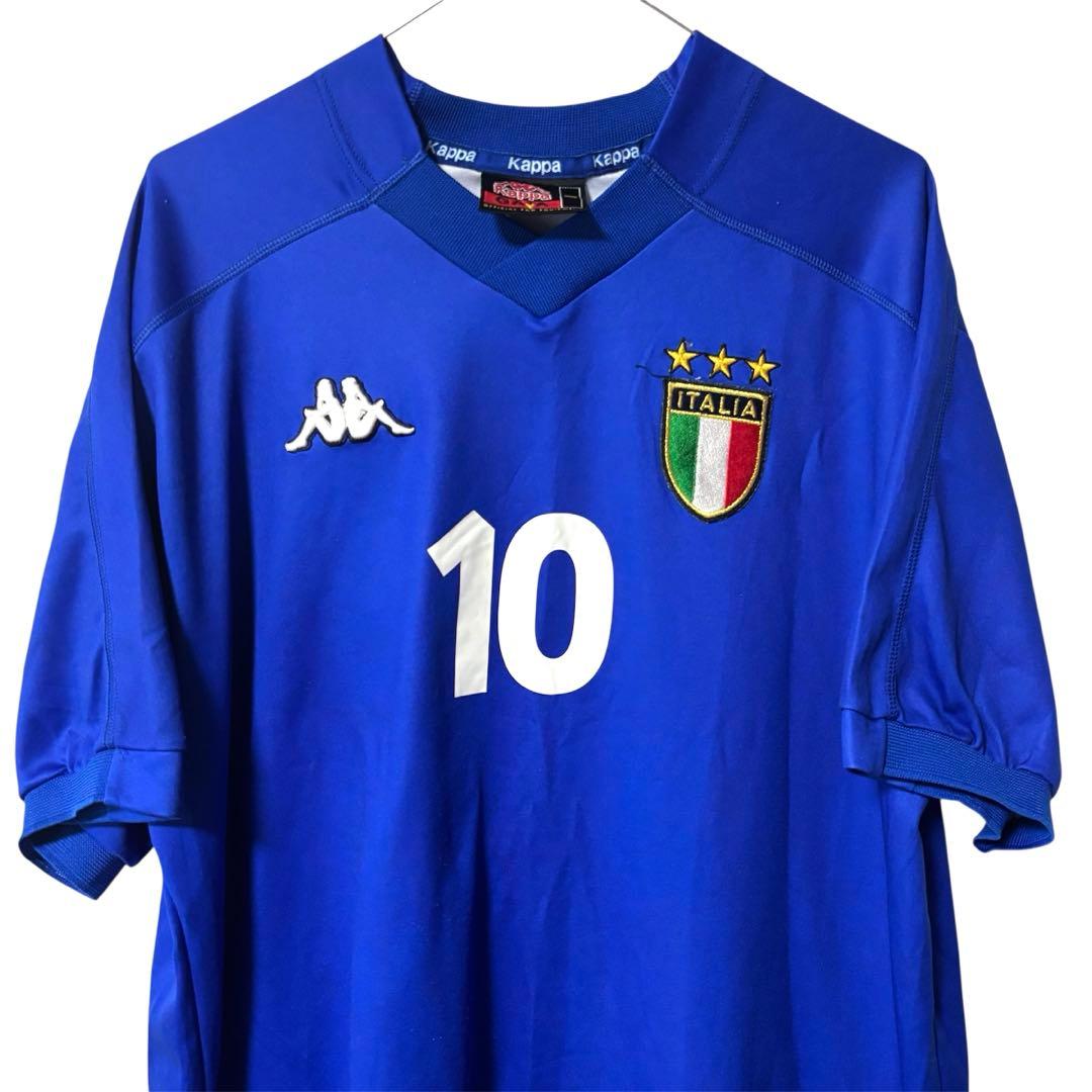 99年 イタリア代表 ユニフォーム バッジョ Kappa カッパ L サッカー