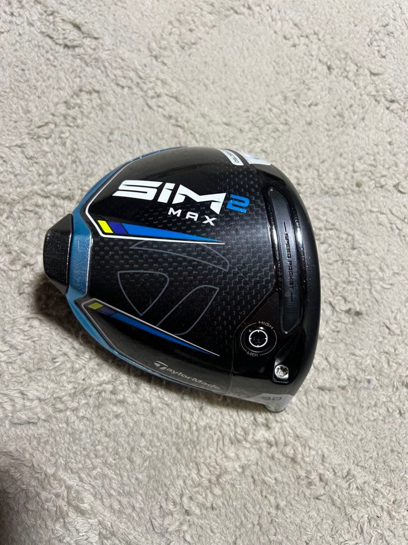 SIM２MAX 9度　ヘッド、ヘッドカバー、レンチ付き
