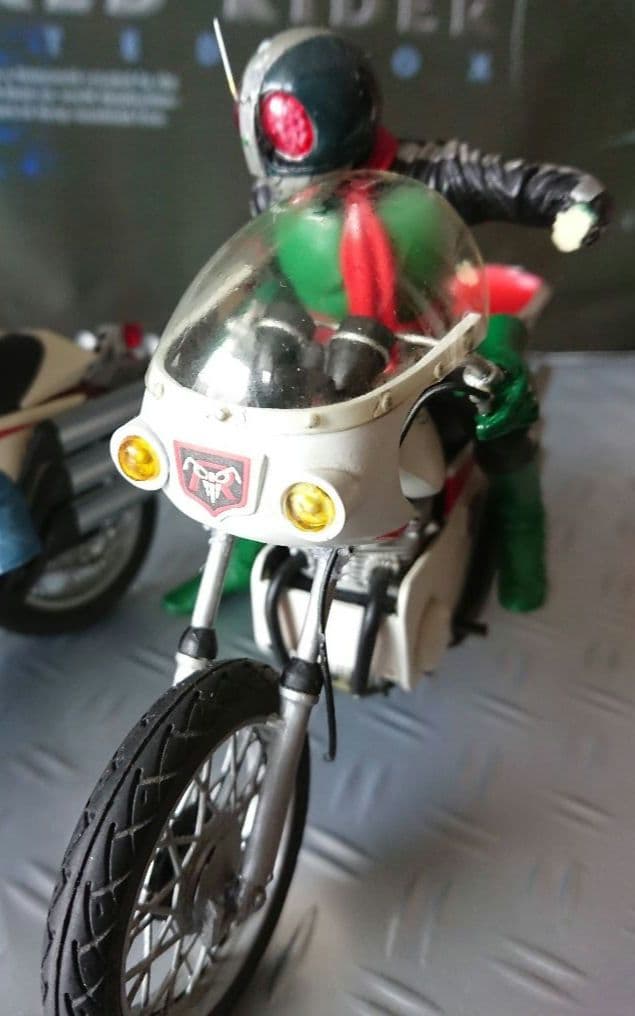 「ジャンク」壽屋　仮面ライダー2種 組立塗装済品
