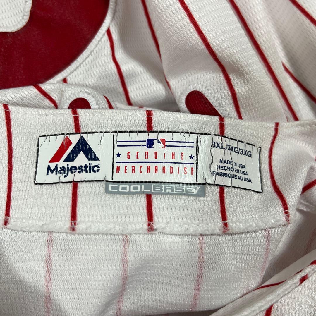 フィラデルフィアフィリーズPhillies HARPER ユニフォーム 3XL