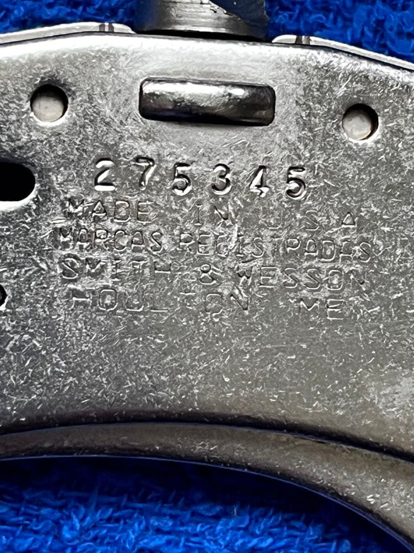 米国製手錠 S & W M100( Nickel )