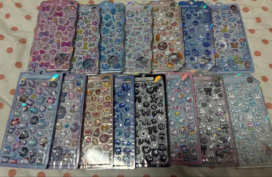 【お買い得価格】ボンボンドロップシール うるちゅるポップシールまとめ売り30枚