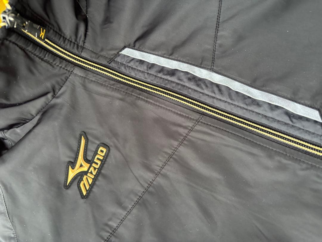 mizuno pro ｗindbreaker black color